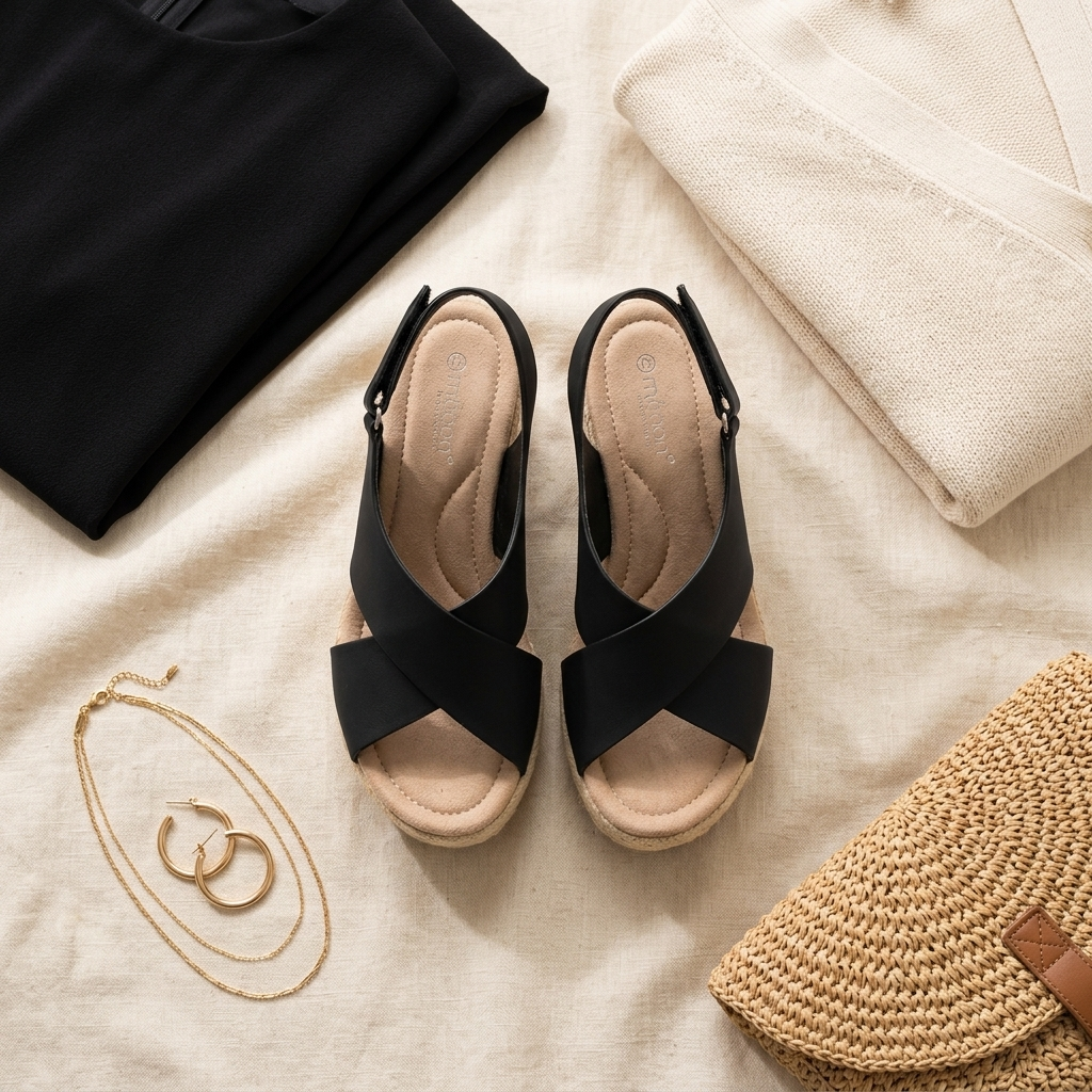 Espadrille Wedge Sandals