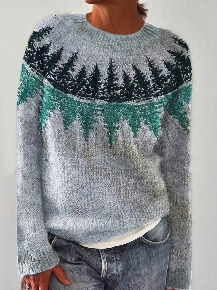 Arvine | Women's Nordic Knit Pullover Sweater