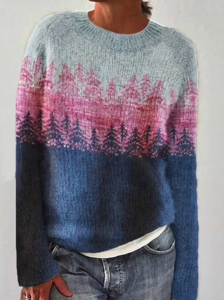 Arvine | Women's Nordic Knit Pullover Sweater