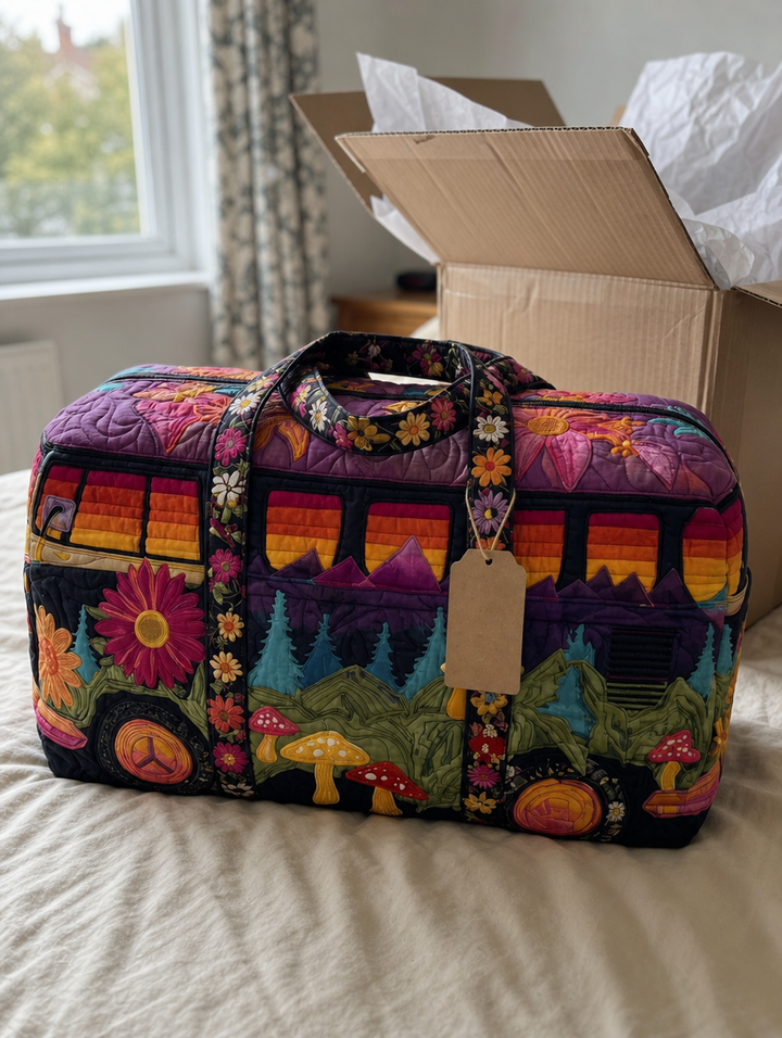 WANDERLOOM | QUILTED TRAVEL DUFFLE BAG