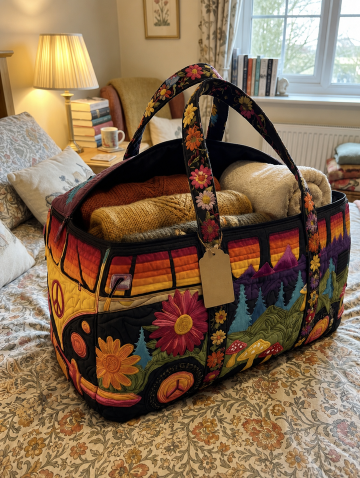 WANDERLOOM | QUILTED TRAVEL DUFFLE BAG