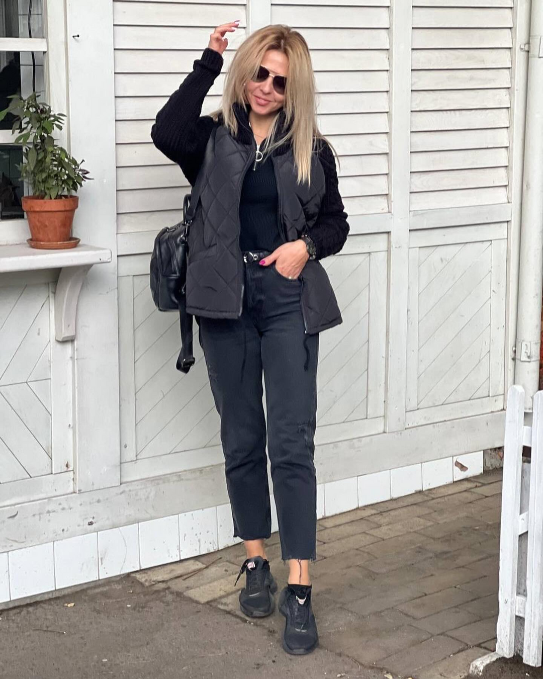 BLAIR | COZY QUILTED KNIT-SLEEVE JACKET