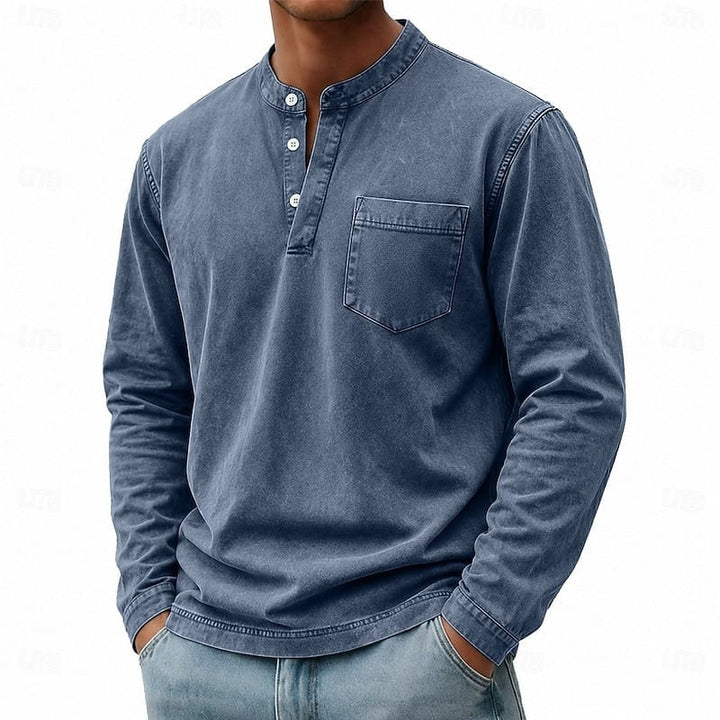 André Ferran Saltwater Long Sleeve Henley