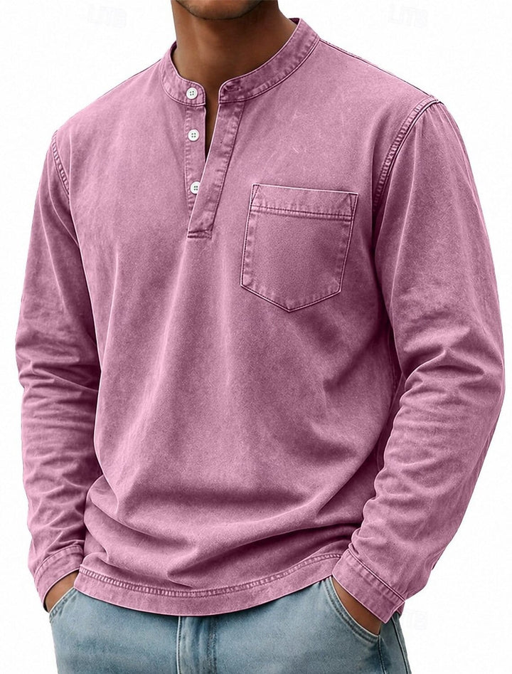 André Ferran Saltwater Long Sleeve Henley