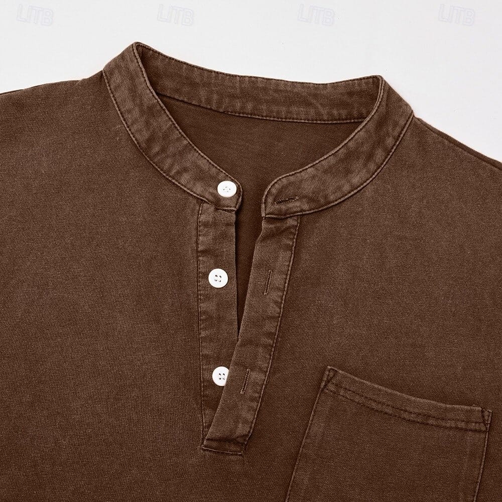 André Ferran Saltwater Long Sleeve Henley