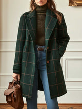 Elowen Checkered Coat