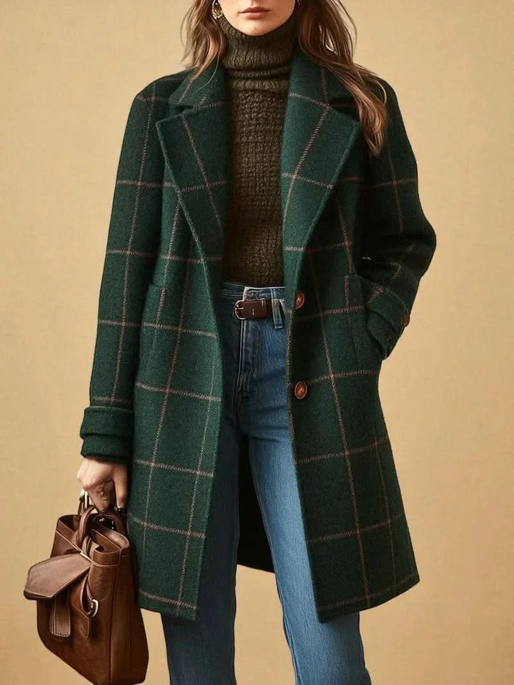 Elowen Checkered Coat