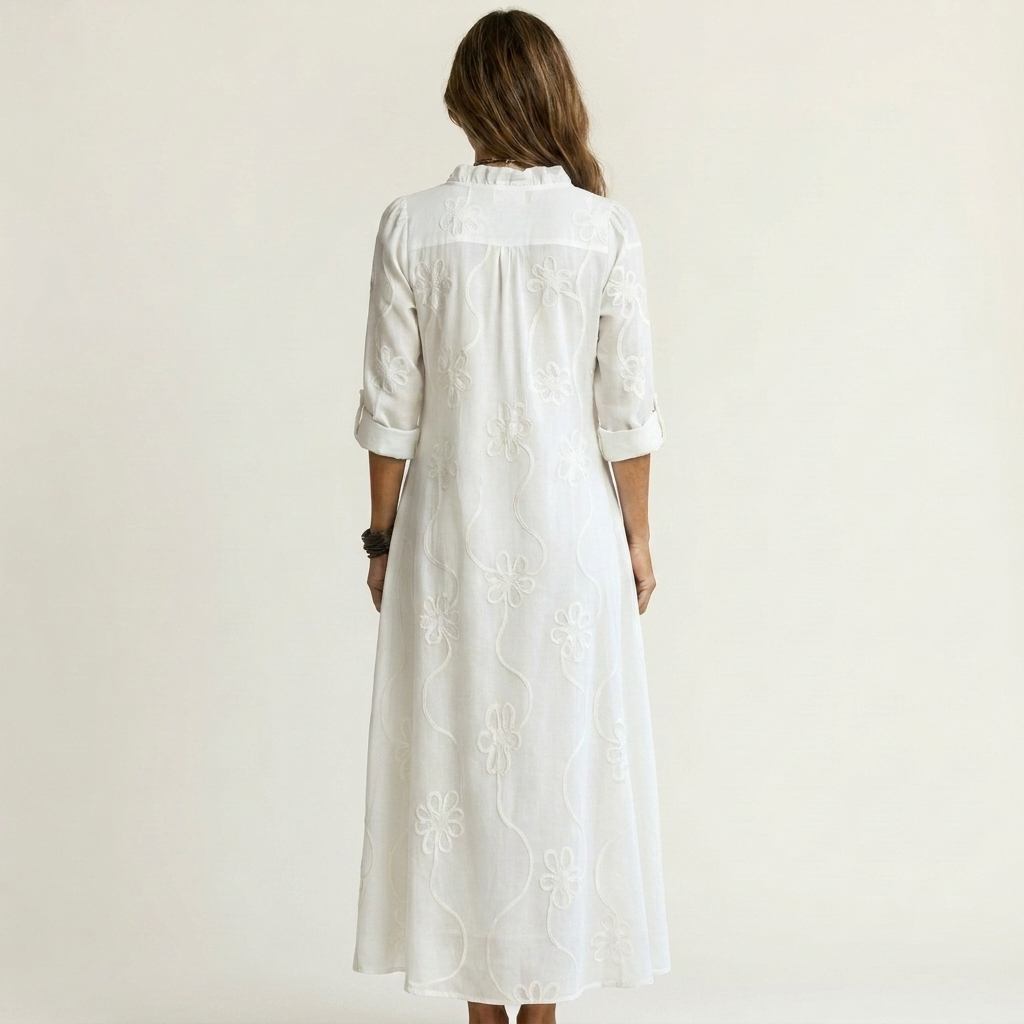 Marisa | Embroidered Maxi Dress