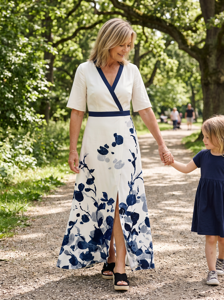 Leila | Elegant Floral Dress