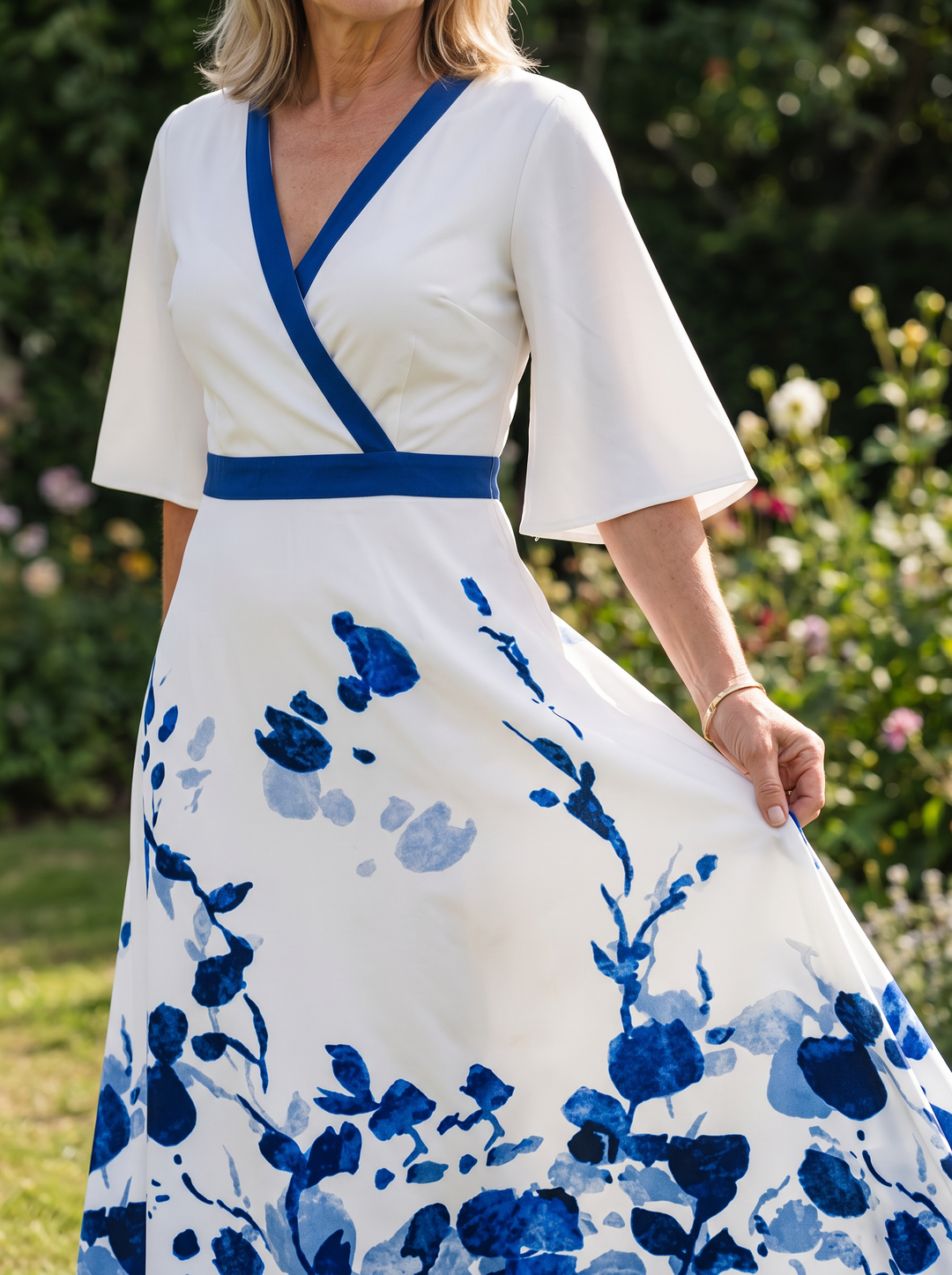 Leila | Elegant Floral Dress