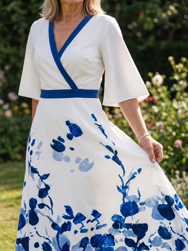 Leila | Elegant Floral Dress