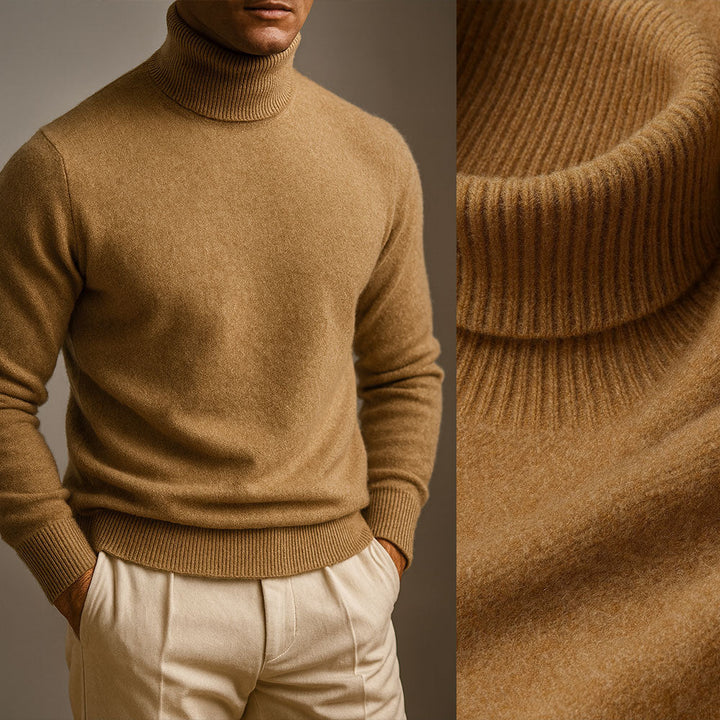 Men's High Neck Jumper