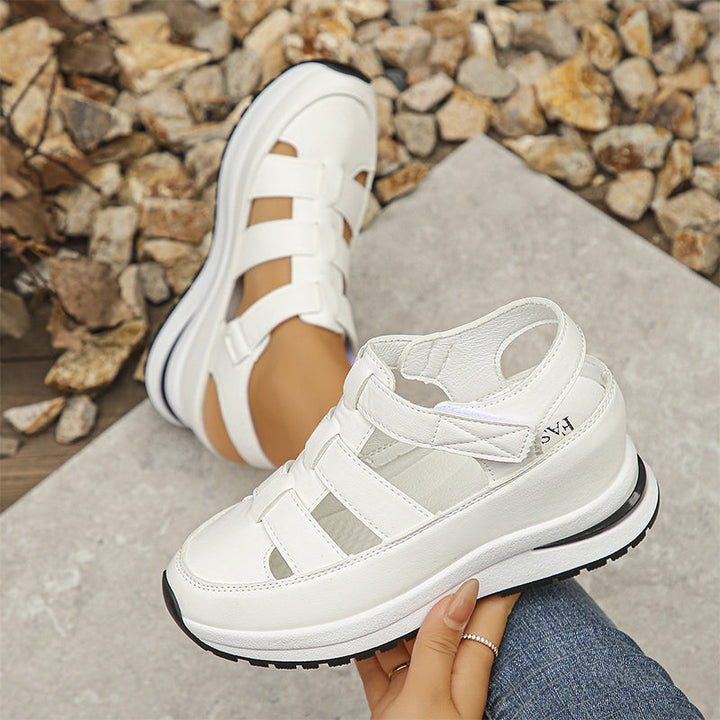 Nahal | Closed-Toe Basket Sandals